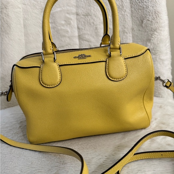 Coach Vibrant Yellow Satchel